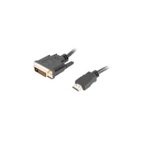 Кабел/преходник Lanberg HDMI (M) -> DVI-D (M) (24+1) cable 1.8m